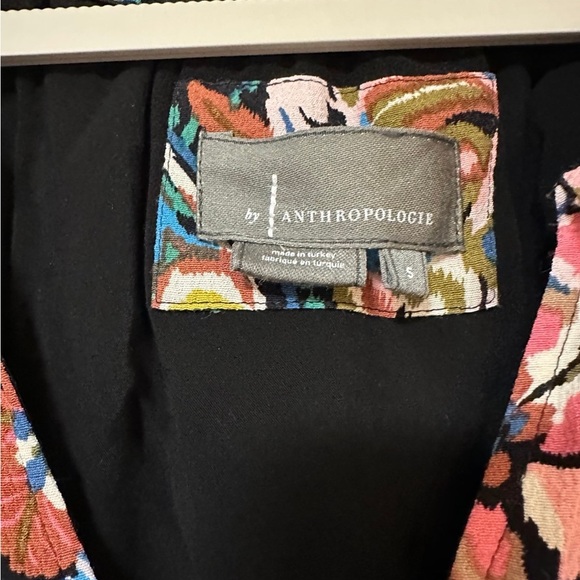 Anthropologie By Robin Tiered Mini Dress In Blue - Picture 5 of 5